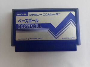 ファミコン　ベースボール　カセットのみ