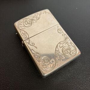 Zippo ジッポ ジッポー オイルライター zippo ライター シルバー系 彫入り 喫煙具 喫煙グッズ★18