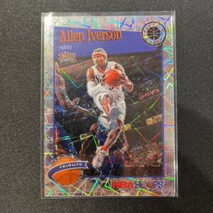 NBA 2019-20 Hoops premium stock ALLEN IVERSON #285 Silver lazer prizm