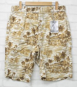 2P3203■未使用品 エンジニアードガーメンツ Sunset Short Hawaiian Print Engineered Garments ハワイアンサンセット ショートパンツ