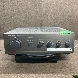 MYM12-152 激安 PIONEER STEREO MIXING AMPLIFER SA-V25 55W 通電OK 中古現状品 ※3回再出品で処分