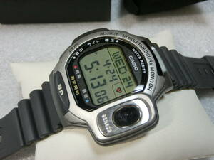 カシオ 血圧計付き腕時計 樹脂バンド (BP-1J-1JR) 美品