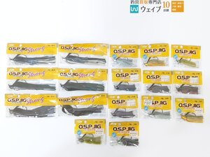 OSP OSPジグ ゼロワン 5g・11g・14g・ゼロワン ストロング 11g・14g 計17点 未使用品