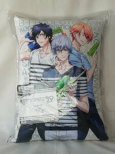 B-PROJECT～鼓動＊アンビシャス～ Splash Summer クッション(全長約35cm)☆一番くじ A賞 北門・金城・増長