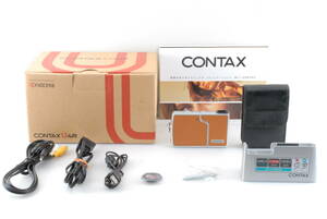 【美品 保障付 動作確認済】Contax U4R Digital Camera Carl Zeiss Tessar T* Lens コンタックス テッサー コンデジ #Q5131