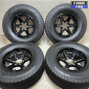 サーフ（185ワイド） プラド（90ワイド） 等 キーラー 7-16+5 6H139.7 ヨコハマ G075 265/70R16 16インチ スタッドレス 4本セット 002R