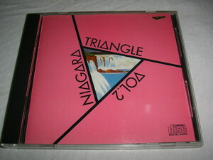 【35DH 2】 ナイアガラ・トライアングル VOL.2 NIAGARA TRIANGLE VOL.2 佐野元春 杉真里 大滝詠一 税表記なし 3500円盤