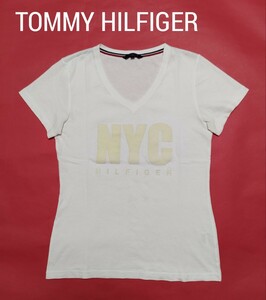 【美品】TOMMY HILFIGER(トミーヒルフィガー)レディースTシャツ M