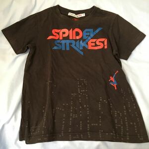ユニクロ スパイダーマン Tシャツ 120 マーベル　古着好きに