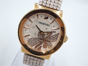 358250【1円スタート】SWAROVSKI スワロフスキー 稼動品 ピアッツァ 1188483 レディース 時計 クオーツ ケース36mm