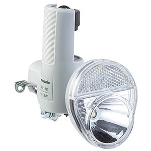 パナソニック(Panasonic) LED発電ランプ [NSKL138-N] グレー ワイドLED NSKL138-N自転車