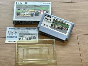 【箱、説明書付き】任天堂 ファミコン Nintendo Family Computer F1レース