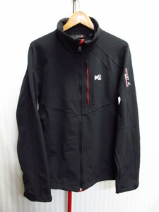 Millet　ミレー　GORE-WINDSTOPPER　アウトドアジャケット　メンズXL LL 黒 ストレッチ入りトレイルジャケット W3 PRO WDS JKT　11192