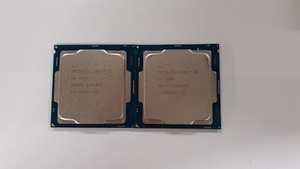 L0601-04　CPU2個セット INTEL CORE i5-7500 SR335 3.40GHZ
