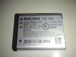 RICOH-1　 RICOH純正充電バッテリーDB-100