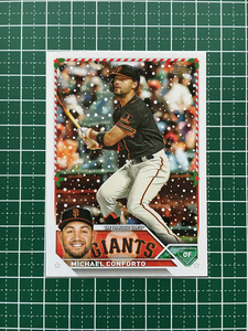 ★TOPPS MLB 2023 HOLIDAY #H16 MICHAEL CONFORTO［SAN FRANCISCO GIANTS］ベースカード「BASE」★