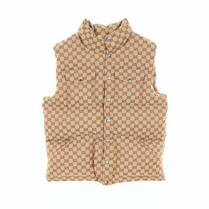 グッチ GUCCI × THE NORTH FACE GG柄 ブランドオフ GUCCI その他 ダウンベスト コットン、ナイロン、ダウン 中古 メンズ