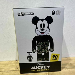 MEDICOM TOY BE@RBRICK A BATHING APE MICKEY MOUSE 100%&400% BAPE メディコムトイ ベアブリック アベイシングエイプ ミッキーマウス