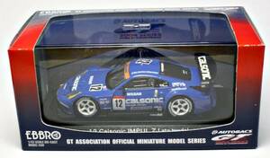 EBBRO エブロ 1/43 JGTC 2004 CALSONIC INPUL Z 後期型 BLUE (43635)