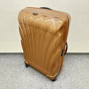 H602-SG1-248 ▲ Samsonite サムソナイト スーツケース オレンジ キャリーケース 4輪 サイズ(約)80×52×32cm