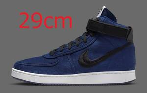 STUSSY × NIKE VANDAL HIGH DEEP ROYAL BLUE 29cm ステューシー ナイキ バンダル ハイ ディープ ロイヤル ブルー 新品未使用 黒タグ付き