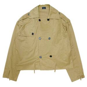 unrelaxing アンリラクシング　Cutoff Trench Coat ベージュ サイズ:F