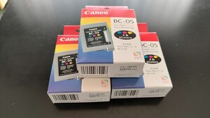 Canon インクジェットプリンター用カラー カートリッジ BC-05　３箱セット