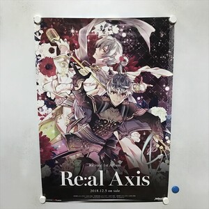 A75239 ◆アイドリッシュセブン　Re:al Axis B2サイズ(515mm×728mm) ポスター ★同梱で送料追加なし★