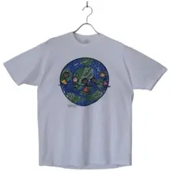 90s JERZEES Save the Children Earth Tee