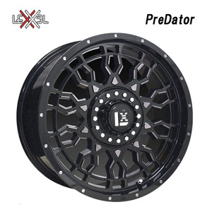 送料無料 オフビート LEXXEL PreDator for offroad style 8.5J-18 +38 12H-139.7 (18インチ) 12H139.7 8.5J+38【4本セット 新品】