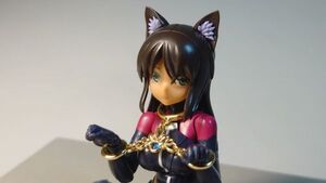 1/12　首＆手枷・小（金・青）　オリジナル / ミニチュア / ドール小物 / figma / FAG等に