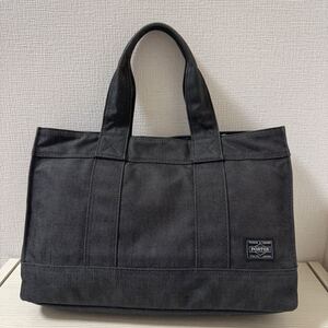 【値下げ】【新品同様】PORTER ポーター スモーキー SMOKY トートバッグ （S）592-06577 ブラック　黒　ハンドバッグ