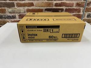 チェキフィルム　instax mini 元箱　1パック60箱　10枚入り60箱　計600枚分　未開封　未使用　新品　期限2026年