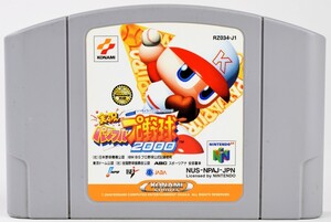 N64 実況パワフルプロ野球 2000 ソフト ニンテンドー64 中古