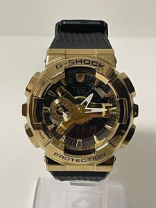 【稼働品】CASIO G-SHOCK GM-110G ゴールドメタル カバーモデル カシオ ジーショック　1円〜