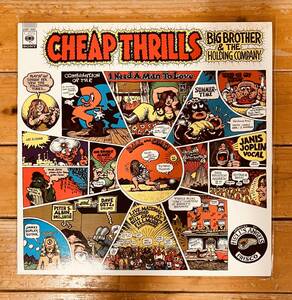 Janis Joplin,Big Brother & The Holding Company★ジャニス・ジョプリン CHEAP THRILLS 国内盤レコードLP！