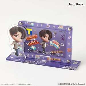 BTS 防弾少年団 TiNyTAN アクスタ付きカードスタンド Jung Kook ジョングク グク