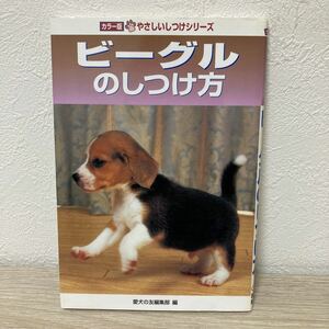 【訳あり　状態難】　ビーグルのしつけ方 （カラー版やさしいしつけシリーズ） 愛犬の友編集部／編