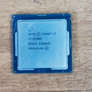 パソコンCPU Core i7-9700K 3.6GHz 動作確認済み2.