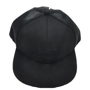 ARC’TERYX / アークテリクス LOGO TRUCKER FLAT MESH CAP BLACK