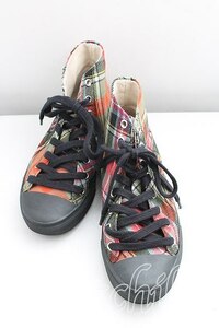 【USED】Vivienne Westwood / PLIMSOLL HIGH TOP スニーカー 37 マルチ 【中古】 H-24-06-02-017-sh-OD-ZH