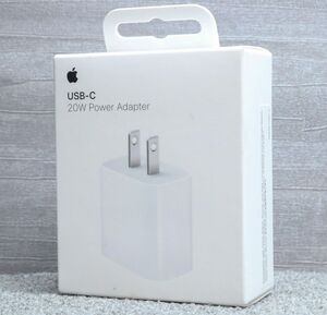 未開封 Apple 20W USB-C 電源アダプタ MWVV3AM/A