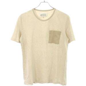 Maison Martin Margiela 10 メゾン マルタン マルジェラ 10 15SS ポケットTシャツ S50GC0376 S25224 ベージュ 44 IT54HI3IP64G