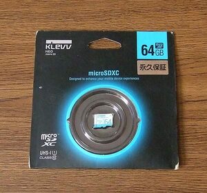 KLEVV NEO U064GUC1U18-A microSDXCカード 64GB CLASS10 UHS-1対応