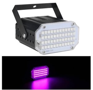 PYD586★エイリアン 48 LED UV バット イオレスポット タイプライト ▲ ストロボラト ディスイコ DJ パーティー 舞台 照明