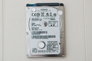 ＜ 日立 ノートパソコン用 2.5インチ HDD SATA ＞ HITACHI Z5K320-250 250GB