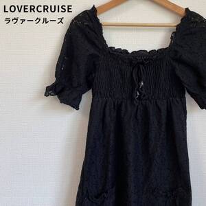 LOVERCRUISE ラヴァークルーズ オフショルダーワンピース