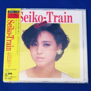 ゆR8380◆未開封 CD【松田聖子『Seiko-Train ユーミン コレクション(32DH 178)』帯付/スリムケース盤】稀少 レア/CBS/SONY/セイコ トレイン