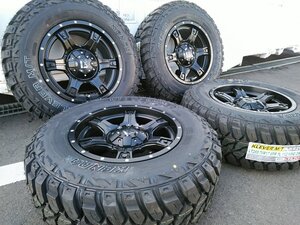 150 プラド サーフ ハイラックス タイヤホイールセット 17インチ LEXXEL OutLaw ＆ KENDA KR29 265/70R17 新品4本セット