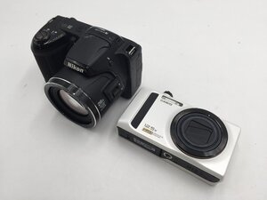 ♪▲【CASIO/Nikon】コンパクトデジタルカメラ 2点セット EXILIM EX-ZR100/COOLPIX L810 まとめ売り 1218 8